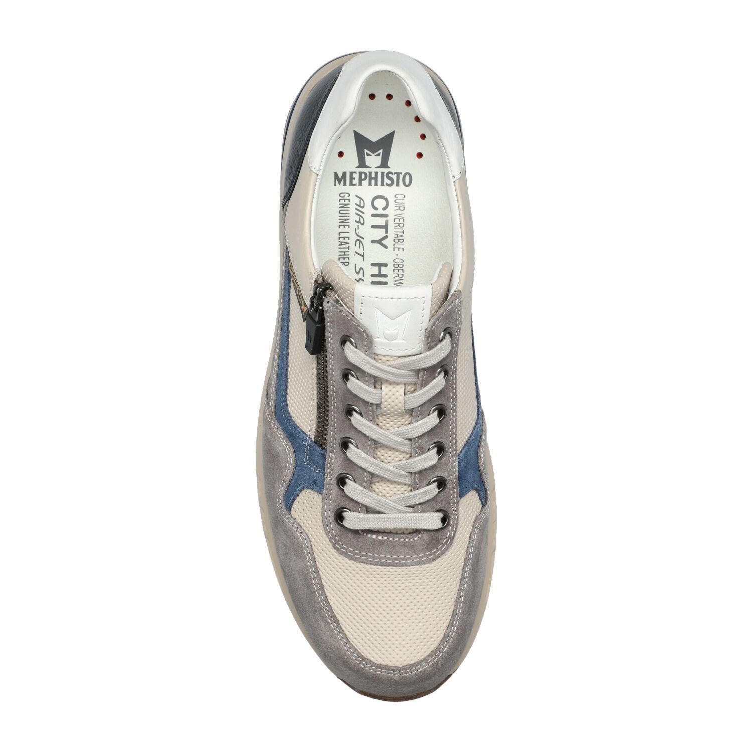 lacets homme modèle Bradley Gris - Mephisto